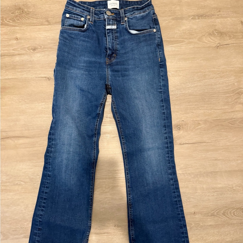 Closed Dark Blue Straight Leg Jeans